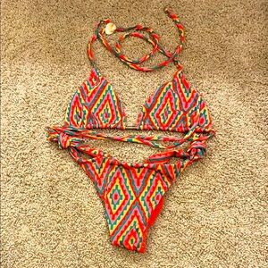 Colorful Geometric Bikini Set